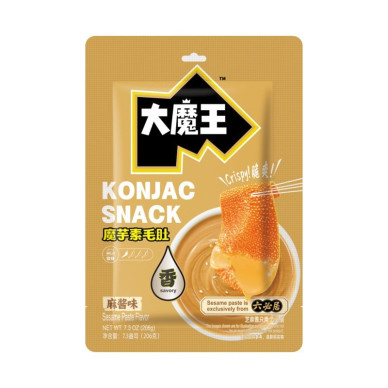CN MOWON Konjac Snack Seasame Paste Flavor 20x206g