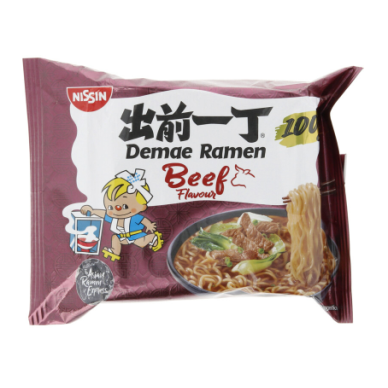 Nissin Demae Ramen Beef 30x100g