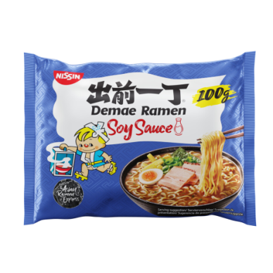 Nissin Demae Ramen Tokyo Soy Sauce 30x100g