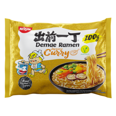 Nissin Demae Ramen Japanese Curry 3x10x100g