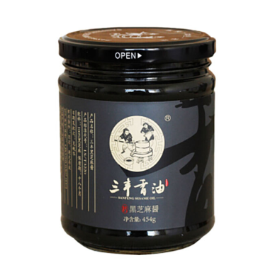 SANFENG Black Sesame Paste 12x454g
