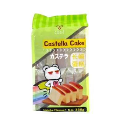 Tokimeki Castella Matcha Flavor 12x330g