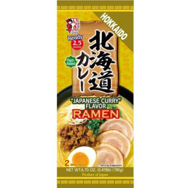 JP Itsuki Ramen Hokkaido Curry Fl 12x190g
