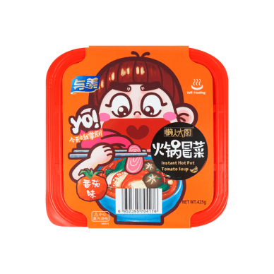 CN Yumei Inst Veg Hot Pot Tomato Fl 12x425g