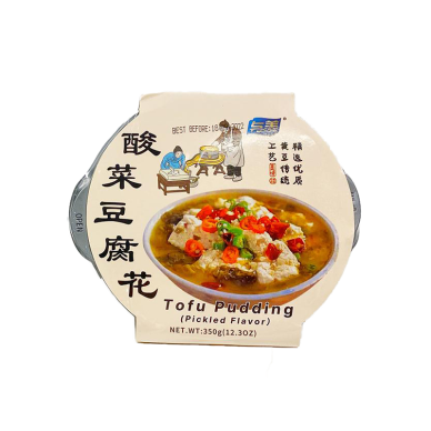 CN Yumei Selfheated Tofu Pudding Pickled 12x350g