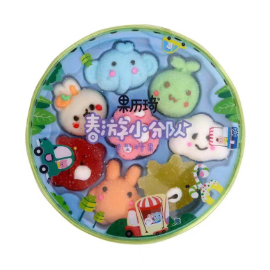 CN GLQ Marshmallow Jelly Candy SpringPty 4x10x110g
