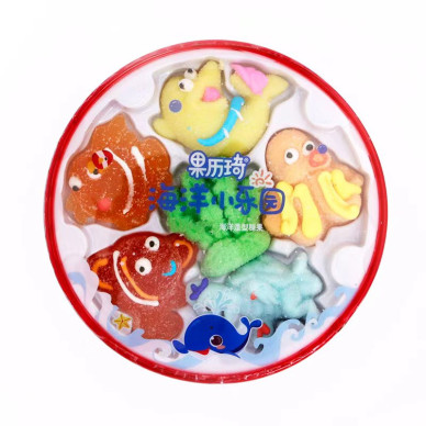 CN GLQ Marshmallow Jelly Candy Oceanic 4x10x110g