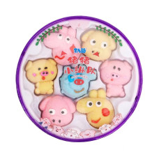 CN GLQ Marshmallow Jelly Candy Cute Pigs 4x10x110g