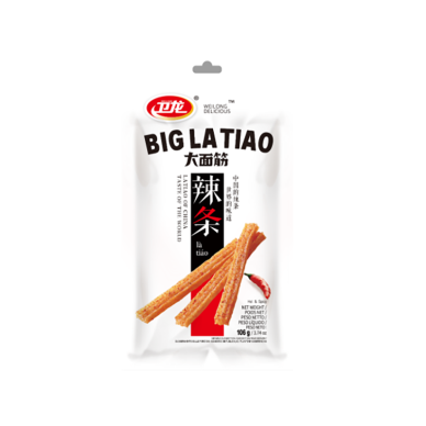 CN Wei Long Latiao Hot & Spicy Big 60x106g