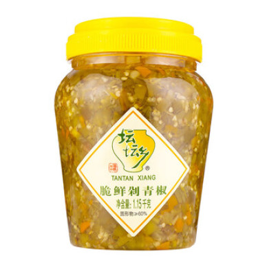 CN Tantanxiang Chopped Green Chili 6x1,15kg