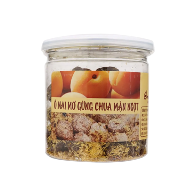 VN Dried Prune with Ginger/ Omai Mo Gung 40x200g