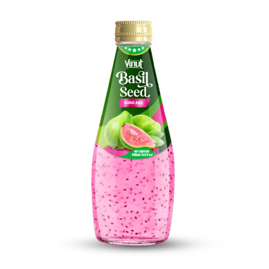 VN Basil Seed Drink Guava Flavor 24x290ml