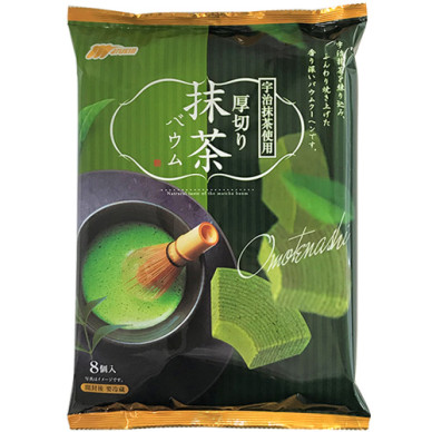 JP Marukin Baumkuchen Matcha 8x210g