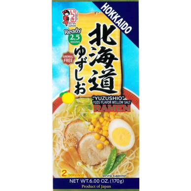 JP Itsuki Ramen Hokkaido Yuzu Shio Fl 12x170g