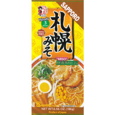 JP Itsuki Ramen Sapporo Miso 12x186g