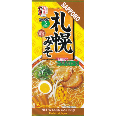JP Itsuki Ramen Sapporo Miso 12x186g