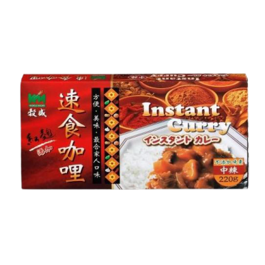 TW Kokumori Inst Curry Cube Spicy Fl 10x220g