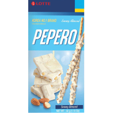 KR Pepero Biscuit Snowy Almond 40x32g