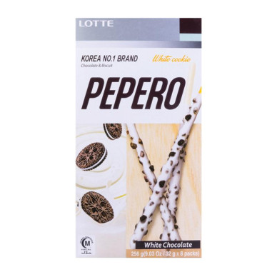 KR Pepero Biscuit White Cookie 40x32g