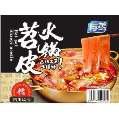 CN Yumei Hot Pot Wide Noodle Shaopi 25x260g