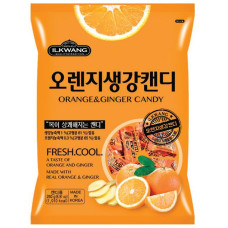 KR ILKWANG Orange Ginger Candy 10x250g