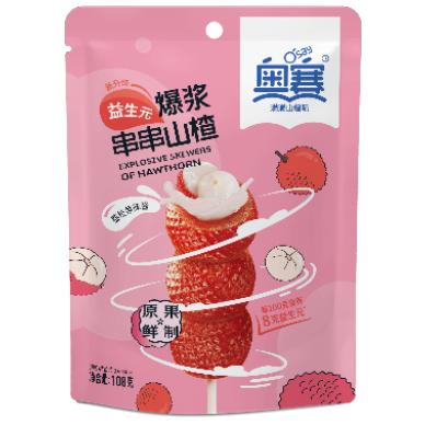 CN Aosai Skewers Hawthorn Lychee Filling 42x108g