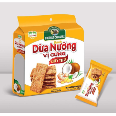 VN Coconut Cracker Ginger Flavor 50x125g