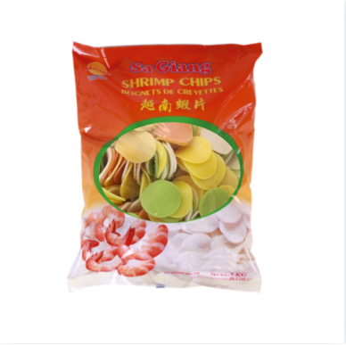 VN Sagiang Prawn Crackers 5 Colors 12x1kg