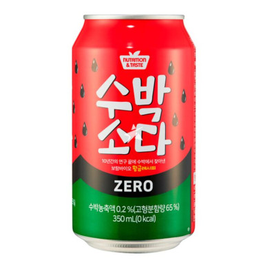 KR SFC Soda Drink Zero Watermelon Fl CAN 24x350ml