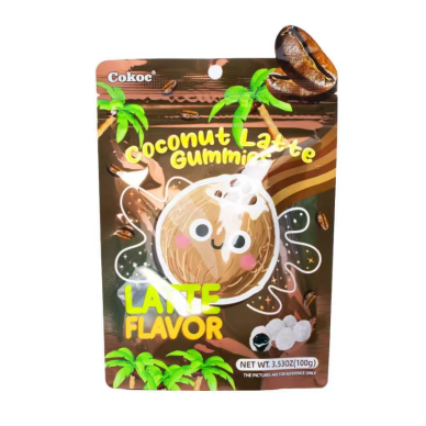 CN Cokoc Gummies Coconut Latte Flavor 50x100g