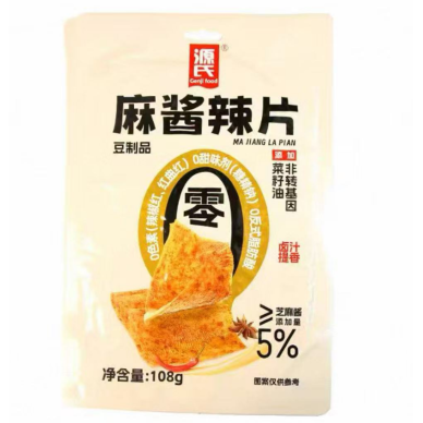 CN Genji Spicy Beancurd Slice Sesame Fl 60x108g