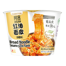 CN AK Noodles Red Oil Sesame Paste 12x115g BOWL