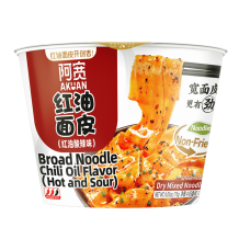 CN AK Noodles Red Oil SourSpicy SUANLA 12x115gBOWL