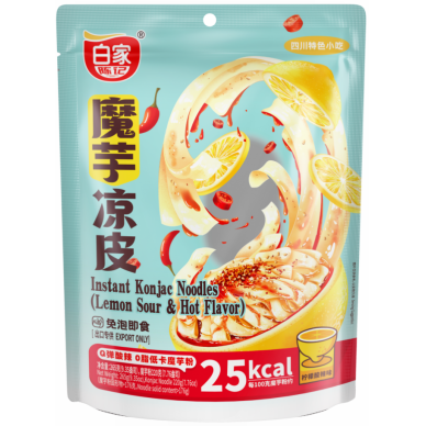 CN BJ Inst Konjac Noodles Lemon Sour&Hot Fl20x265g