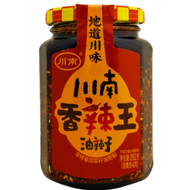 Chuannan Chili Oil (w peanut) 12x262g