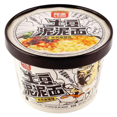 CN AK Mashed Potato w/ Noodle Spicy 12x105g BOWL