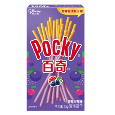 CN Biscuit Stick Blueberry&Raspberry Flavor 36x55g