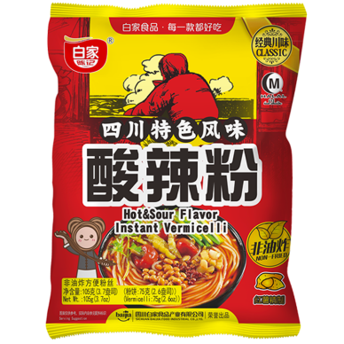 CN BJ Inst Vermicelli Hot & Sour Fl 20x105g BAG