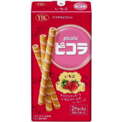 JP YBC Biscuit Sticks Strawberry Fl 4x10x49g