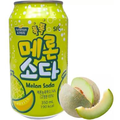 KR SFC Soda Drink Melon Fl CAN 24x350ml