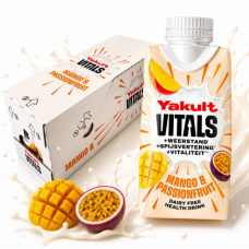 Yakult Vitals Soy Dink Mango Passionfruit 12x200ml