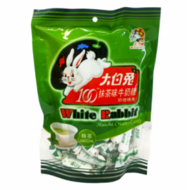 CN White Rabbit Creamy Candy Matcha Fl 24x150g