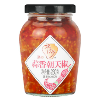 CN Tantanxiang Chopped Chili Garlic 12x280g
