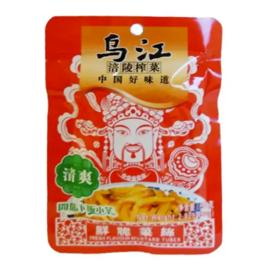 CN Wujiang Preserved Mustard Strips 100x80g