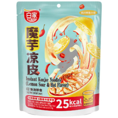 CN BJ Inst Konjac Noodles Lemon Sweet&Sour 20x255g