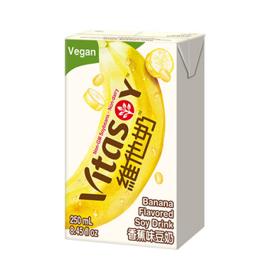 Vitasoy Soy Drink Banana Fl 2x4x6x250ml