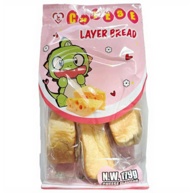 Tokimeki Cheese Layer Bread Cheese Flavor 24x179g