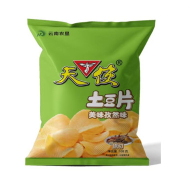 CN Angel Potato Chips Delicious Cumin 20x108g