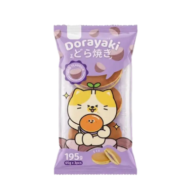 Tokimeki Dorayaki Taro Flavor 24x195g
