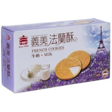 TW I Mei French Cookies Milk 12x132g